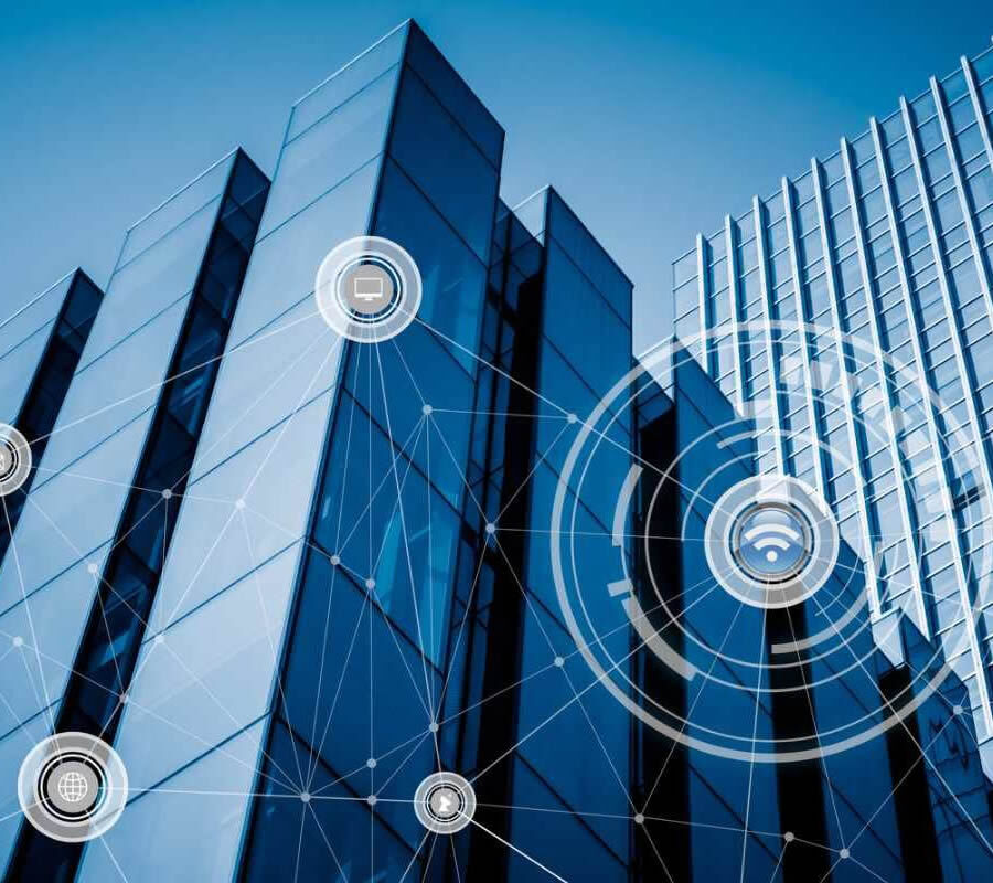 Smart-Building_Building-with-Icons-vertical