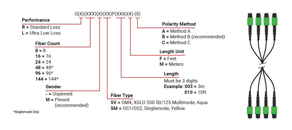 Plug and Play Base-8 MTP-MTP Fiber Trunks